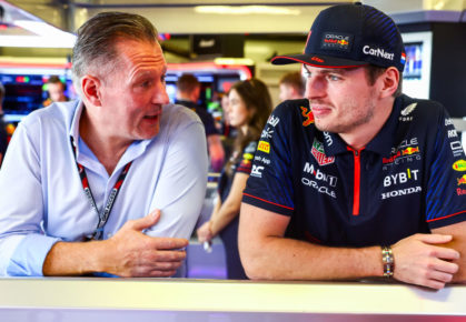 Jos Verstappen en Max Verstappen