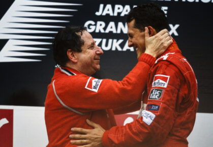 Jean Todt en Michael Schumacher