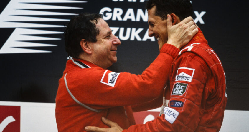 Jean Todt en Michael Schumacher