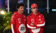 Carlos Sainz en Leclerc bij Ferrari