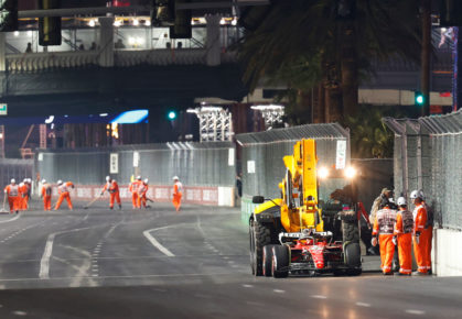 Carlos Sainz in Las Vegas