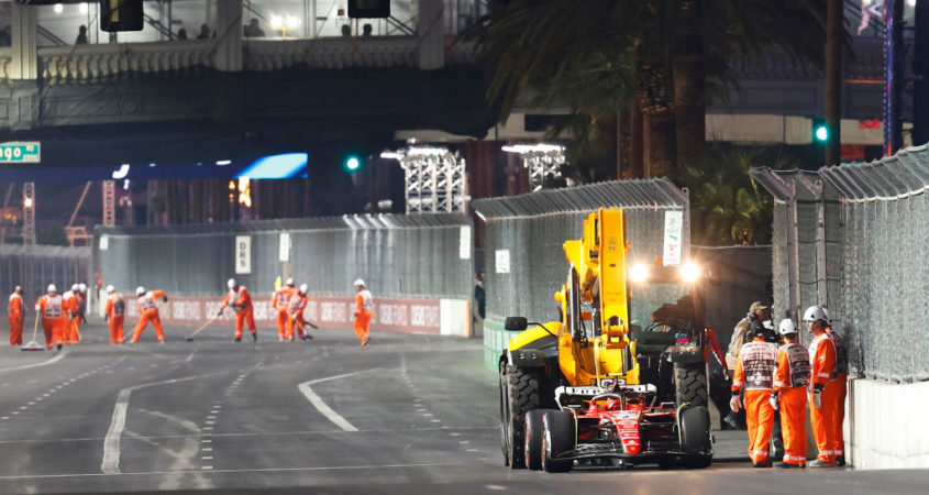 Carlos Sainz in Las Vegas