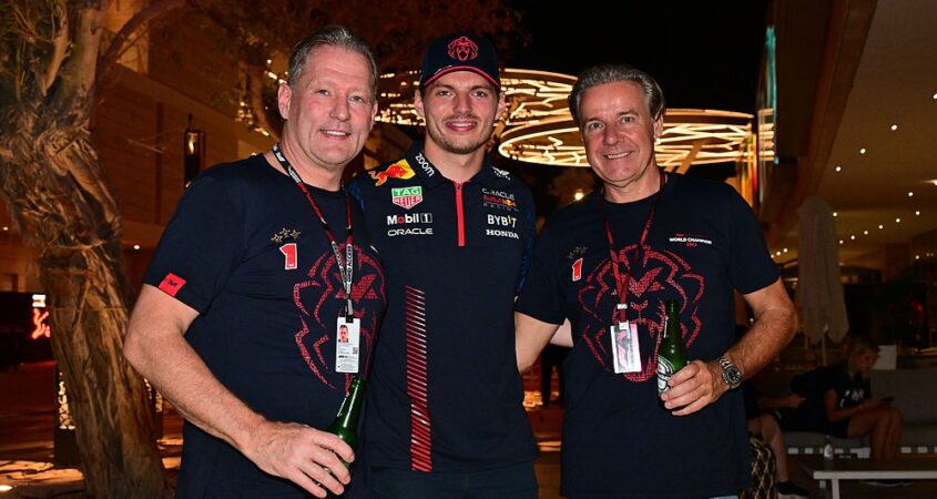 Max Verstappen(wereldkampioen), Jos en Raymond na sprint in Qatar