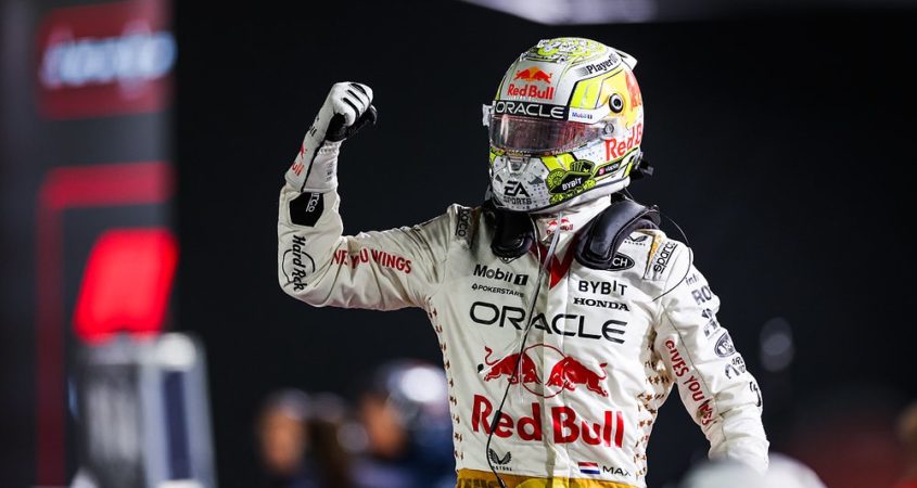 Max Verstappen wint de GP van Las Vegas