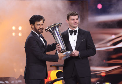 Max Verstappen FIA gala