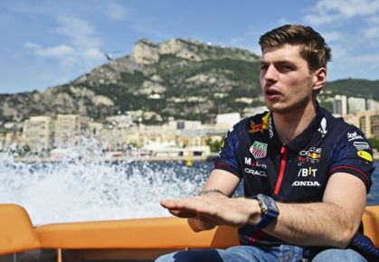 Max Verstappen in Monaco