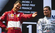 teamgenoot Michael Schumacher