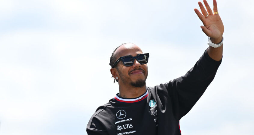 Hamilton Ferrari mercedes