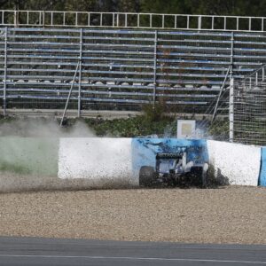 Lewis Hamilton Crash