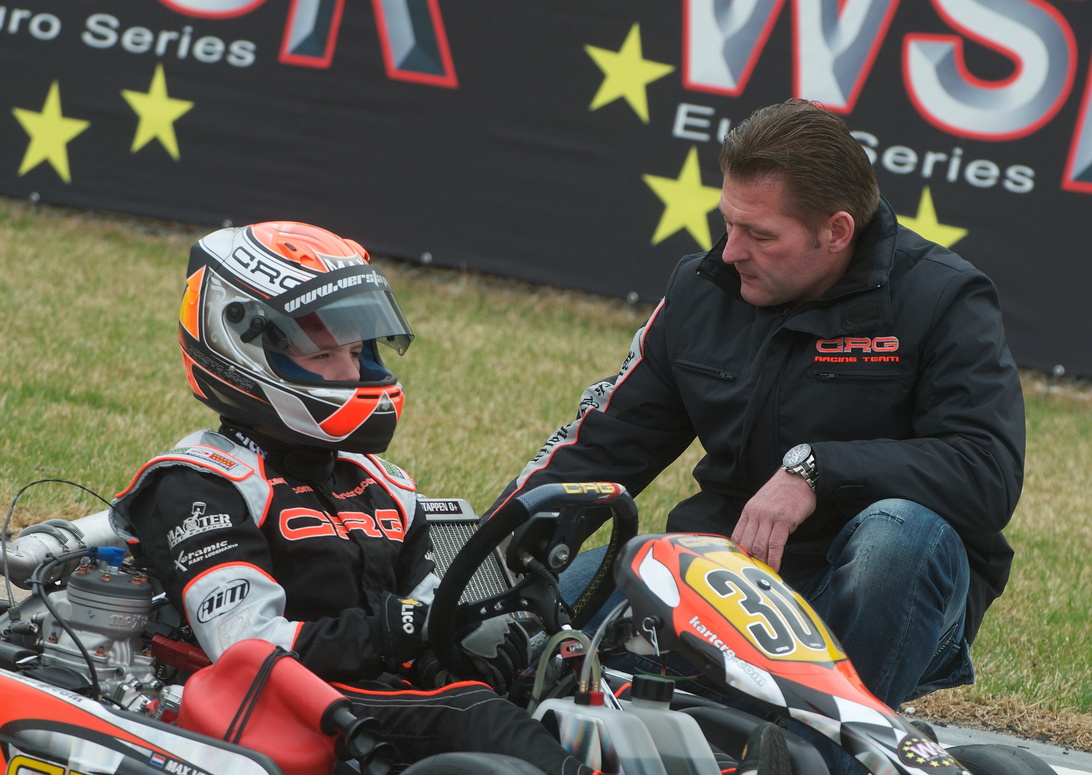 hoe oud was max verstappen toen hij begon met karten