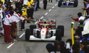 Ayrton Senna overwinning Adelaide