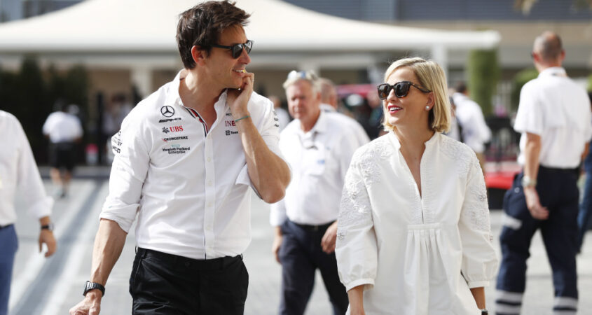 Toto wolff en susie wolff