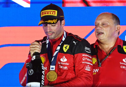 Frédéric vasseur en carlos sainz