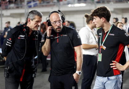 Guenther steiner en oliver bearman