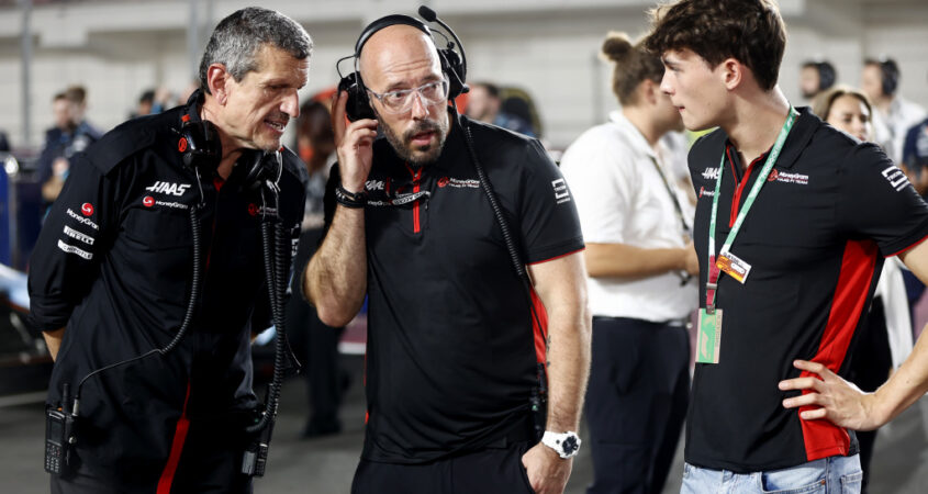 Guenther steiner en oliver bearman