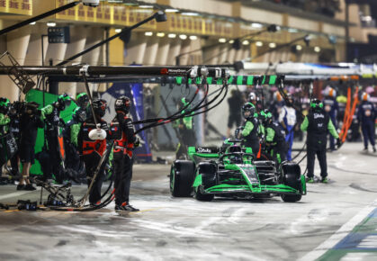 Valtteri Bottas pitstop