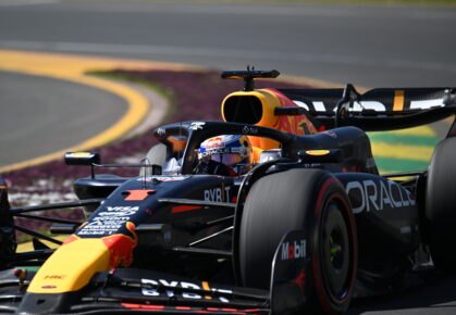 Red Bull auto Verstappen