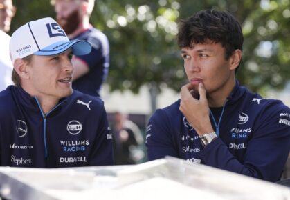 Williams Albon auto