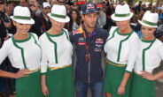 Daniel Ricciardo grid girls