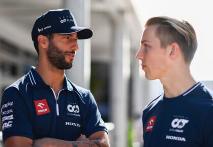 Daniel Ricciardo en Liam Lawson