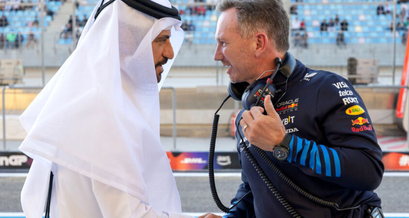 Mohammed Ben Sulayem en Christian Horner