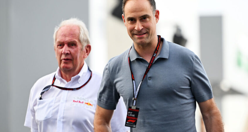 Helmut Marko en Oliver Mintzlaff