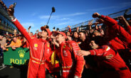 carlos sainz en charles leclerc