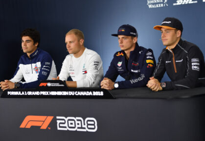 Max Verstappen kopstoot