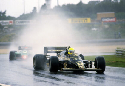 Ayrton Senna in Portugal