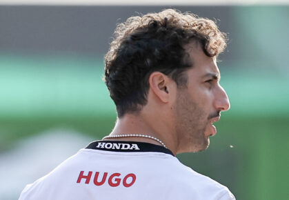 Ricciardo gridstraf
