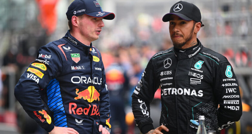 max verstappen en lewis hamilton