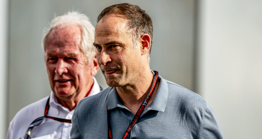 Oliver Mintzlaff en Helmut Marko