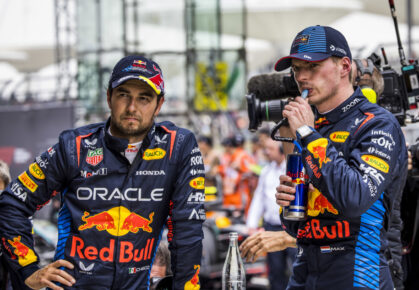 max verstappen en sergio pérez