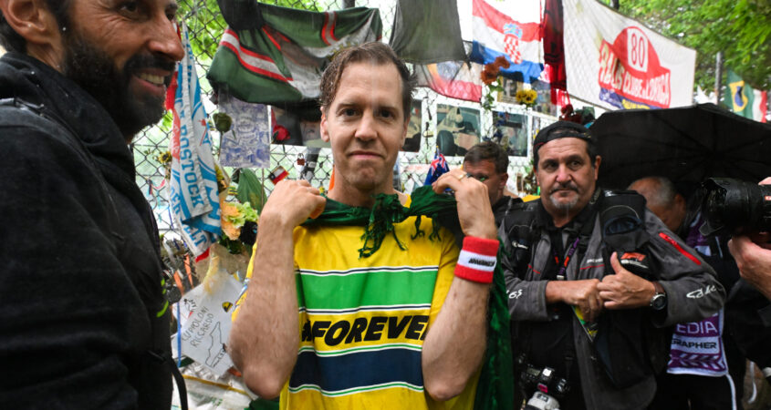Vettel Senna