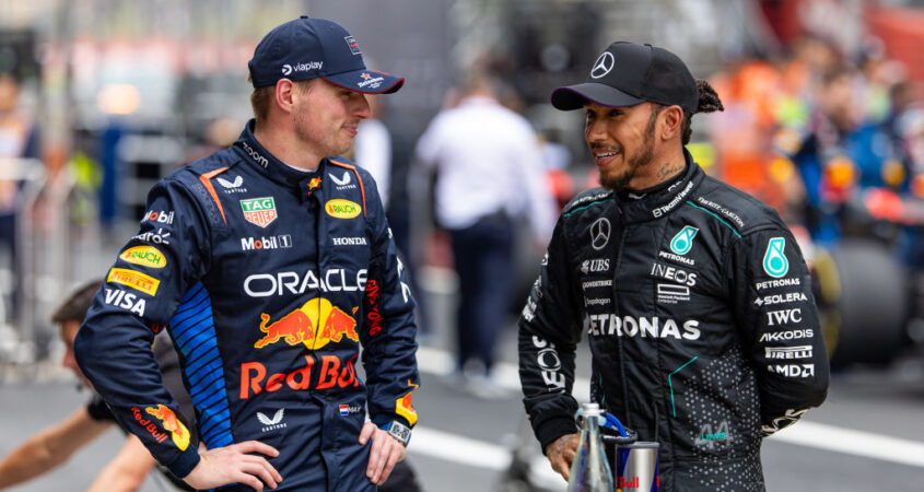 Verstappen Hamilton