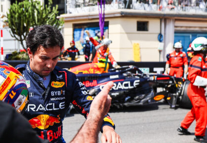 Pérez crash