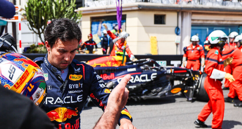 Pérez crash