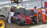 Toro Rosso crash