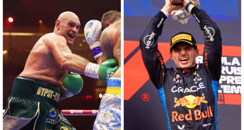 Verstappen Tyson Fury