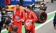 carlos sainz en charles leclerc