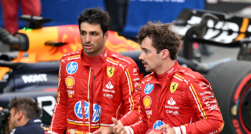 Sainz Leclerc