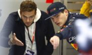 Giedo van der Garde en Max Verstappen