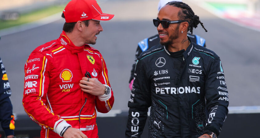Leclerc Hamilton