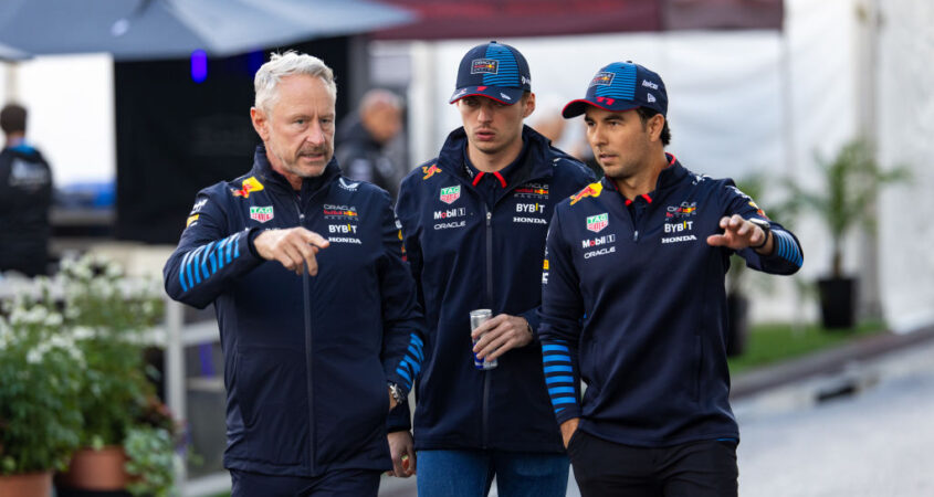 pérez en verstappen
