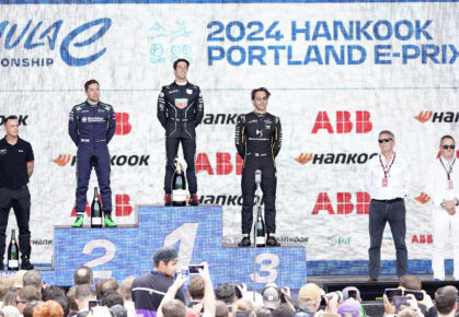 Frijns podium Potland