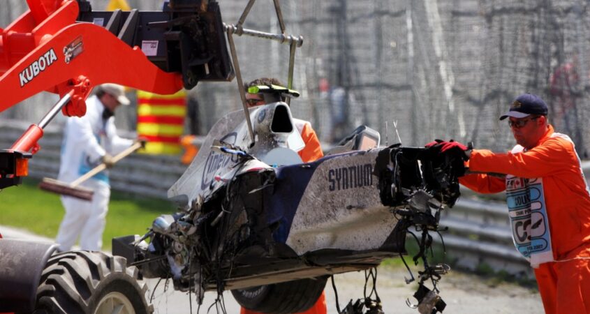 crash kubica