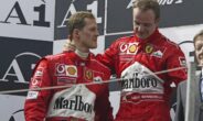Michael Schumacher en Rubens Barrichello
