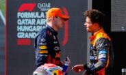 max verstappen en lando norris