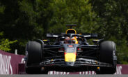 Uitslag eerste training België Max Verstappen RB20