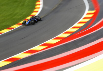 Albon derde bij eerste vrije training GP België